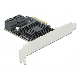 ORIENT J585S5, Контроллер PCI-Ex4 v3.0, SATA3.0 6Gb/s, 5-port int, JMicron JMB585 chipset, oem