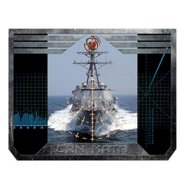 Коврик PGK-07 warship Dialog Gan-Kata - игровая поверхность для мыши c цветным рисунком