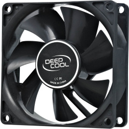 Вентилятор для корпуса Deepcool XFan 80 80х80x25 черный 4-pin (Molex) 20дБ (DP-FDC-XF80) Ret