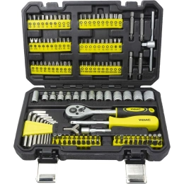 Набор инструментов WMS Tools 130пр. 1/4", 6гр, 4-14мм WMC-20130(48166)