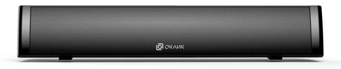 Саундбар Oklick OK-535S, 1.0 одна колонка , черный [1475401]
