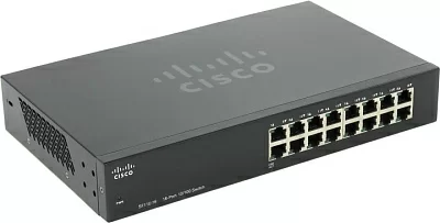 Коммутатор Cisco SF110-16-EU 16-port Switch (16UTP 100Mbps)