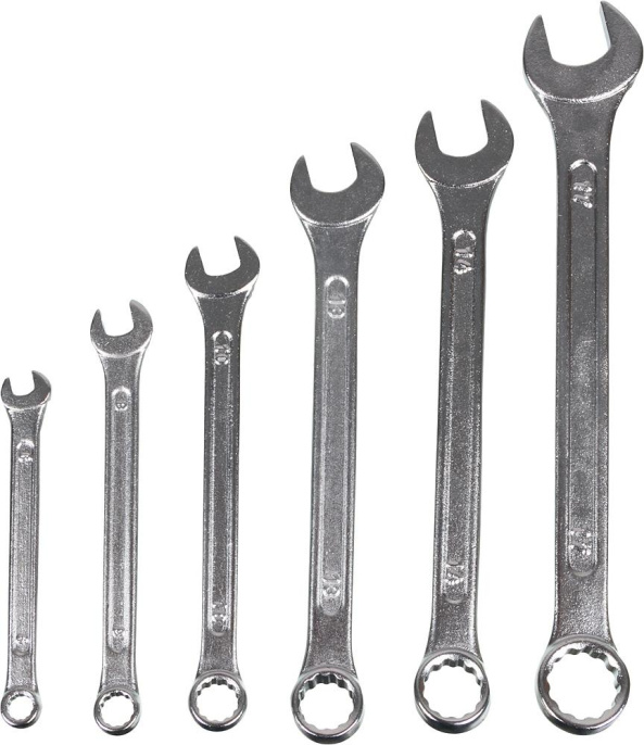 Набор комбинированных ключей 6 шт. 6 - 17 Вихрь 73/6/5/6