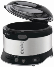 Фритюрница Moulinex AF179D10 1900Вт черный/серебристый