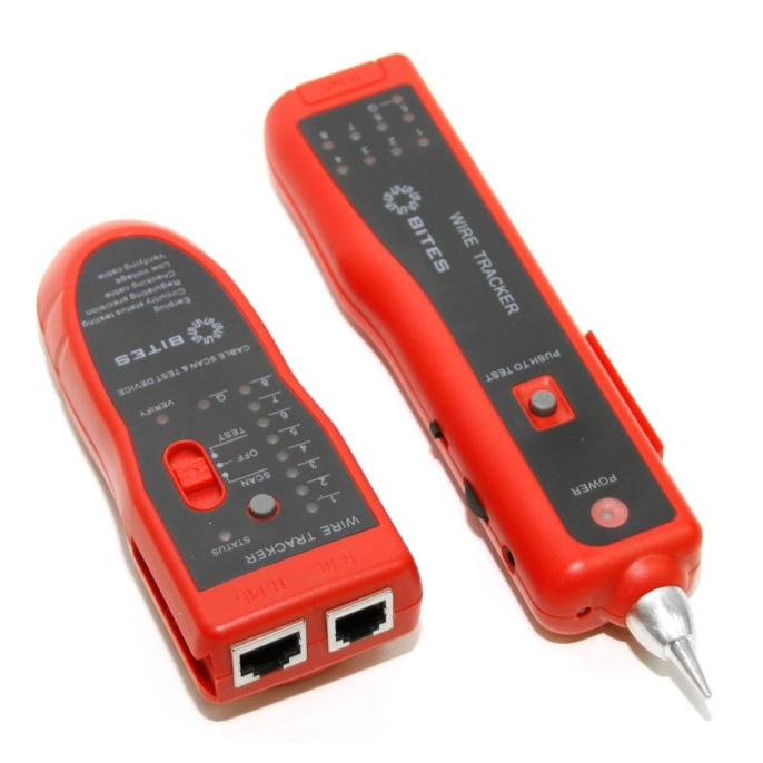 Тестер кабеля 5bites LY-CT025 для RJ45/11/12, трассоискатель