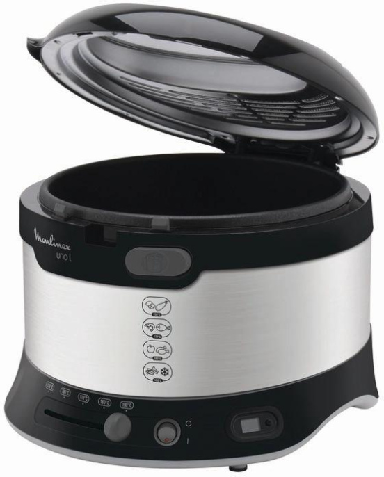 Фритюрница Moulinex AF179D10 1900Вт черный/серебристый