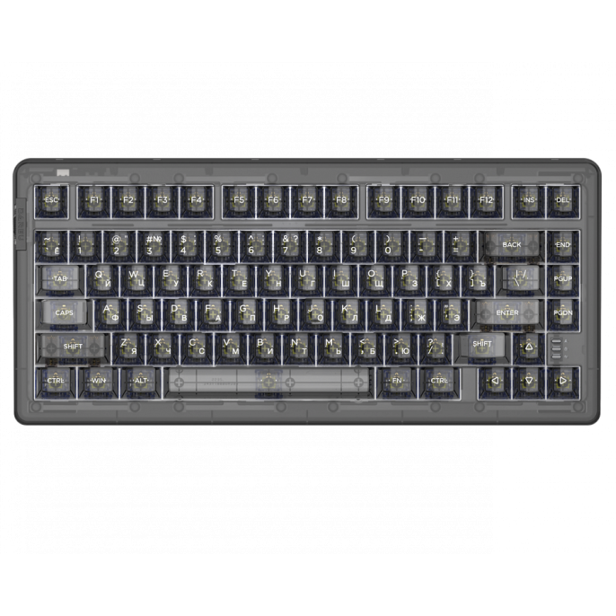 Клавиатура механическая проводная Dareu A81 Black черный , 81 клавиша, switch Firefly tactile