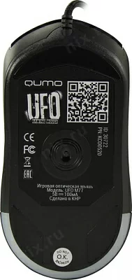Манипулятор QUMO Gaming Mouse UFO M77 (RTL) USB 6btn+Roll 30722