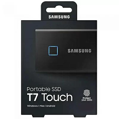 Накопитель External SSD 1.8" USB3.2 Samsung T7 500GB (MU-PC500K/WW) Gen 2 Type-C, 1050/1000, черный, RTL
