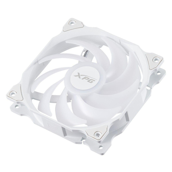Вентилятор 120mm ADATA XPG VENTO 120 ARGB НАБОР 3 в 1 VENTO120ARGBPWM3C-WHCWW 4-pin, PWM, 120x120x25mm, 300-1850об/мин White