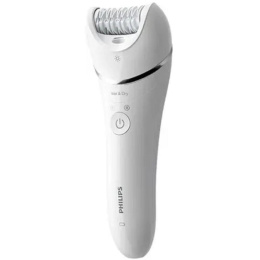 Эпилятор Philips BRE700/01 скор.:2 насад.:2 от аккум. белый