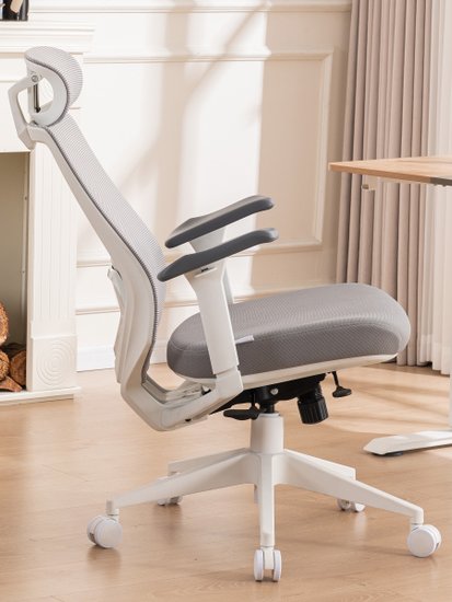 Кресло компьютерное EVOLUTION HybridFlex White