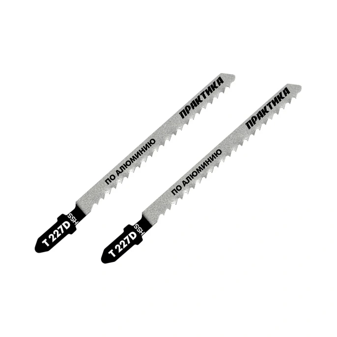 Пилки для лобзиков T227D 2 шт ПРАКТИКА 034-557
