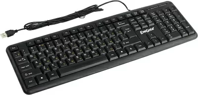 Клавиатура ExeGate LY-331L Black USB 104КЛ 263906