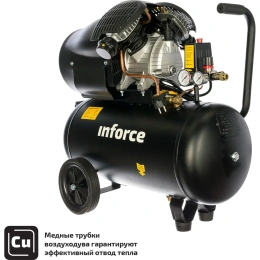 Компрессор 50 л; 10 бар; 410 л/мин Inforce CXV-50L 04-06-22