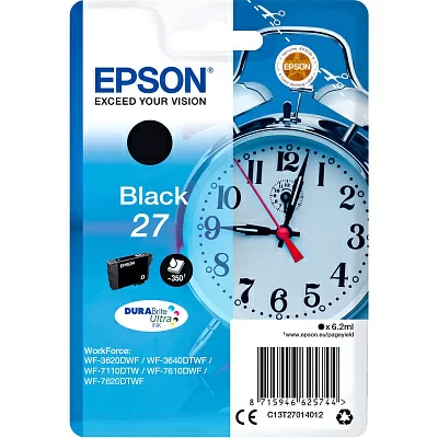 EPSON C13T27014020/22 I/C Black WF7110/7610 (cons ink)