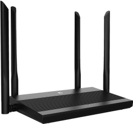 Wi-Fi роутер Netis N3,  Wi-Fi 5,  AC1200,  2.4/5ГГц, 3 LAN,  черный