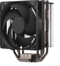 Кулер для процессора Cooler Master Hyper 212 Black Edition (150W, 4-pin, 158.8mm, tower, Al/Cu, fans: 1x120mm/42CFM/26dBA/2000rpm, 2066/2011-v3/2011/1366/115x/AM4/AM3+/AM3/AM2+/AM2/FM2+/FM2/FM1) (RR-212S-20PK-R1)