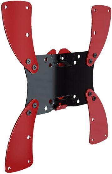 Кронштейн для телевизора Holder LCDS-5057, 19-47", настенный, наклон,  черный глянец