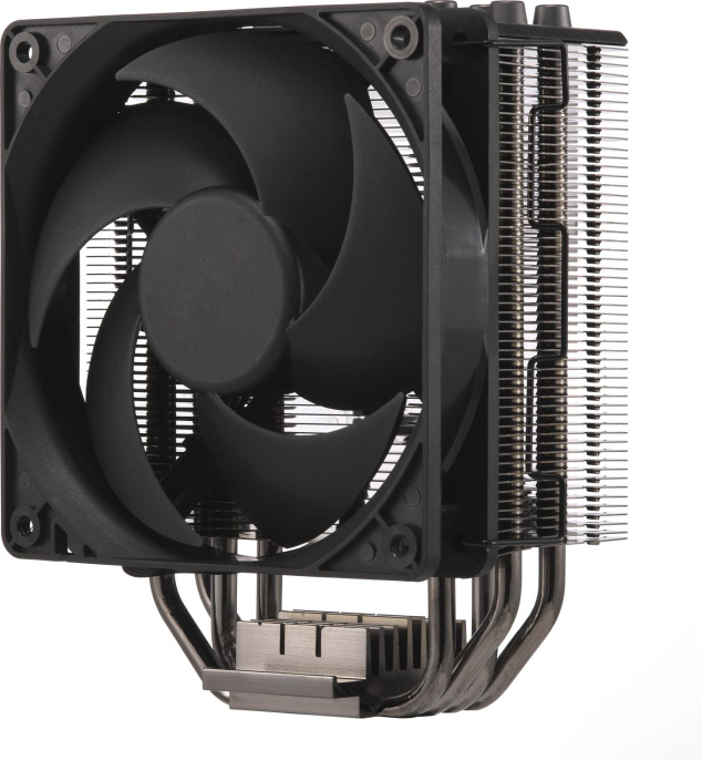 Кулер для процессора Cooler Master Hyper 212 Black Edition 150W, 4-pin, 158.8mm, tower, Al/Cu, fans: 1x120mm/42CFM/26dBA/2000rpm, 2066/2011-v3/2011/1366/115x/AM4/AM3+/AM3/AM2+/AM2/FM2+/FM2/FM1 RR-212S-20PK-R1