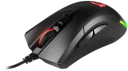 Мышь проводная MSI Clutch GM50, игровая, оптическая, USB, 7200dpi, черный [s12-0401770-pa3]
