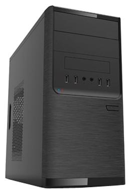 Корпус MiniTower Powerman ES701 Black PM-450ATX U2*2+U3*2+A HD mATX (6120258)