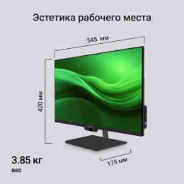 Моноблок AIO Digma Action [DM23N9-8CXW01] 23.8" Full HD N95/8Gb/SSD256Gb /W11Pro/kb/m/black