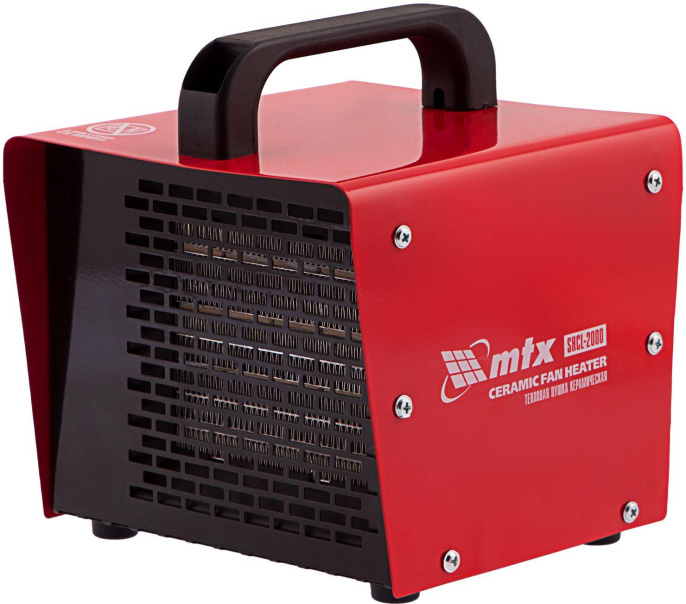 Тепловая пушка электрическая MTX SHCL-2000 2000Вт красный/черный