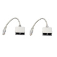 5bites Разветвитель сплиттер LAU55-05W RJ45 M / 2*RJ45 F / UTP / 100MB / 2ШТ