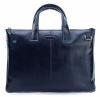 Деловая сумка Piquadro Blue Square CA4021B2/BLU2 с отделением для ноутбука 15.6" синяя натур.кожа