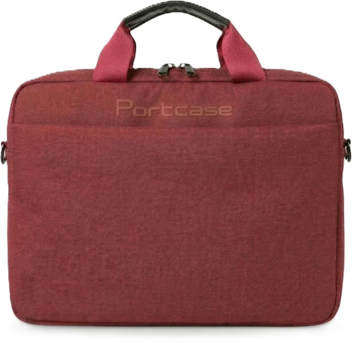 Сумка для ноутбука 14" Portcase KCB-164 красный полиэстер KCB-164RED