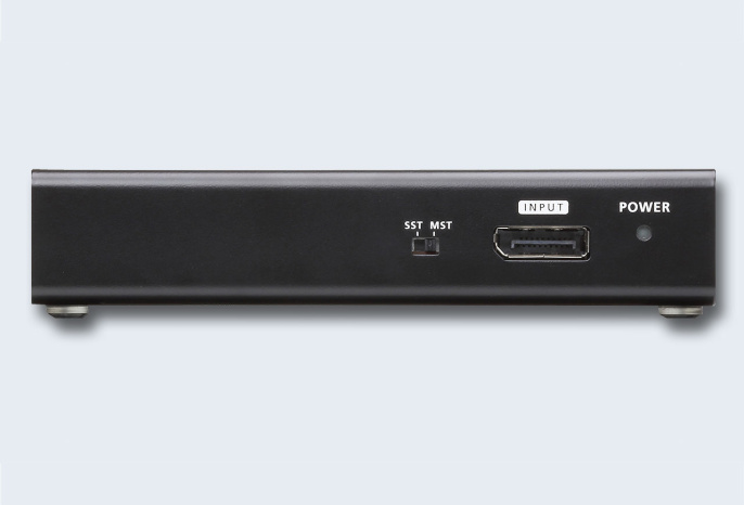 Разветвитель, электрон. ATEN VS192-AT-G, DisplayPort, 1 2 устройства, 15 метр., F, без шнуров, Б.П. 220 5.3V, до 4096x2160/3840x2160 60Hz; HDCP 1.3; ATEN/VANCRYST VS19