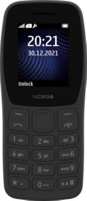 Сотовый телефон Nokia 105 DS TA-1459,  темно-серый