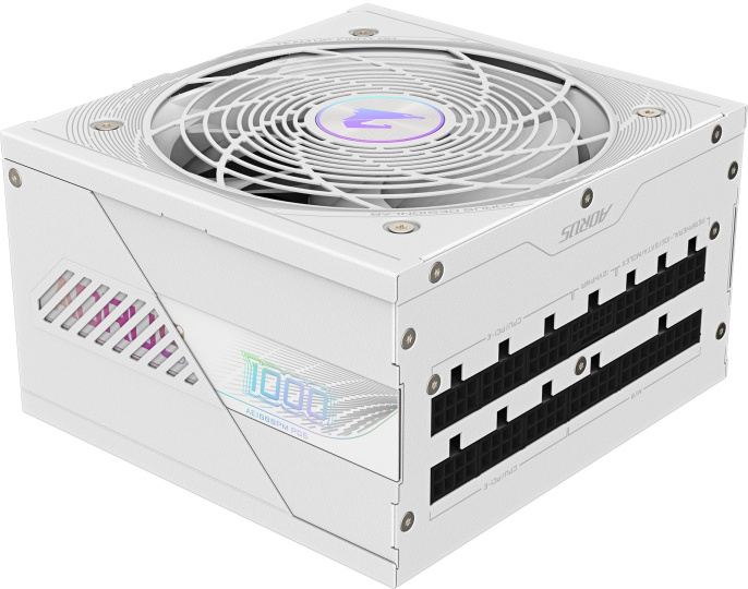 Блок питания ПК Gigabyte AE1000PM PG5 ICE 1000W, 80Plus, Platinum, Полностью модульный, PCIe Gen 5.1, ATX 3.0 compatible. 28200-AE85W-1EUR GP-AE1000PM PG5 ICE
