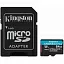 Флеш карта microSDXC 64GB Kingston SDCG3/64GB Canvas Go! Plus + adapter