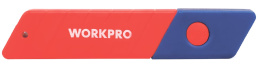 Лезвия сменные WorkPro WP212004 10шт, закаленное лезвие SK2, подходит для большинства 18-миллиметровых ножей с защелкивающимся лезвием