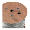 Rexant 01-0167 Кабель витая пара F/UTP, CAT 6, ZH нг А -HF, 4PR, 23AWG, INDOOR, SOLID, серый, 305м