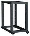 Стойка двухрамная ITK Linea (LF05-42U61-2GM) 42U 600ммX1000мм 700кг черный