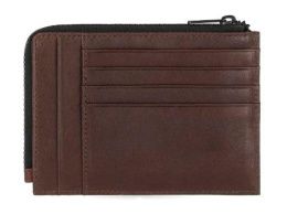 Чехол для кредитных карт Piquadro Harper PU1243APR/TM коричневый натур.кожа