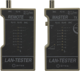 5bites LY-CT013 Кабельный тестер LAN тестер для BNC, RJ-45 / 12 / 11
