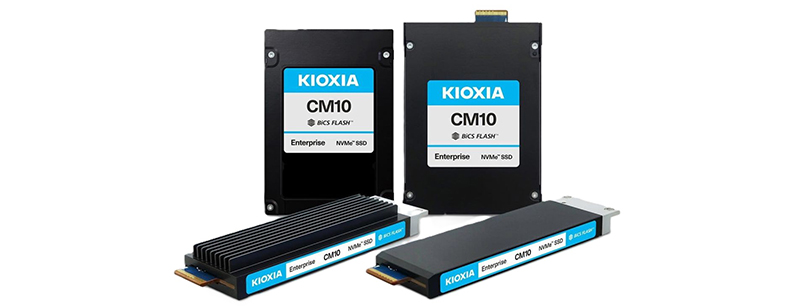 Kioxia представила корпоративные SSD PCIe 6.0 объёмом до 61,44 ТБ