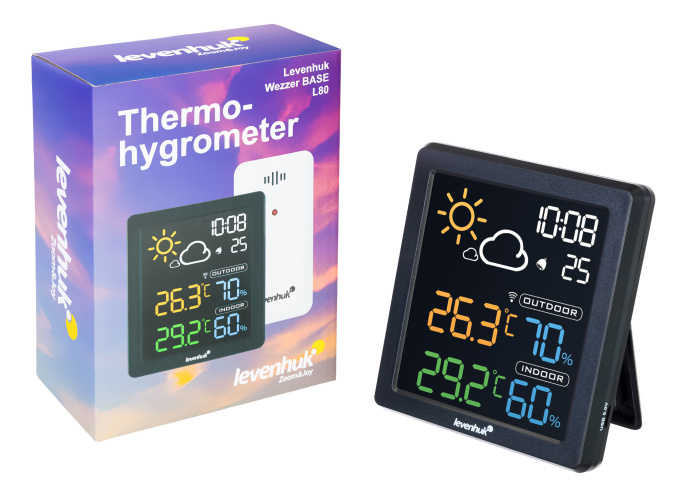 Термогигрометр Levenhuk Wezzer BASE L80 78890
