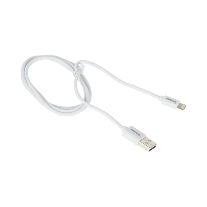 Кабель BigTech 2,4A, 1м, USB - Lightning, TPE, белый BT-JCBL-002/U152 1639345