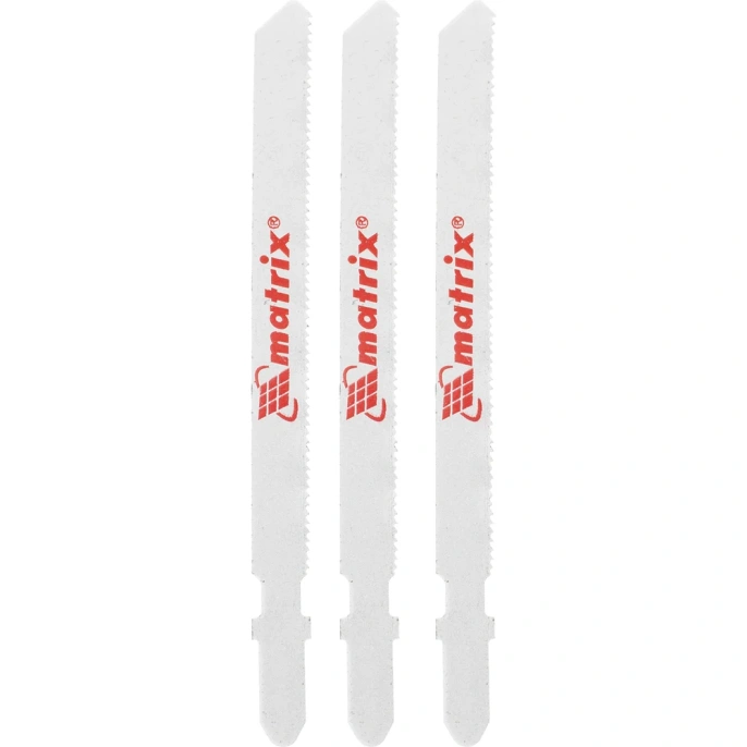 Полотна для электролобзика универсальные 75 мм; 1.2 мм; 3 шт.  MATRIX 78150