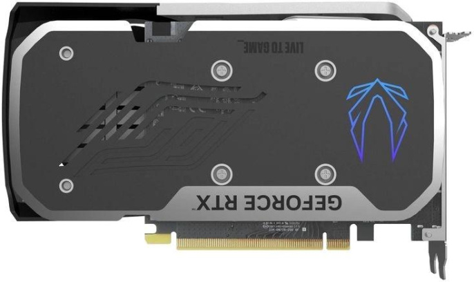 Видеокарта Zotac PCI-E 4.0 RTX 4060 TWIN EDGE NVIDIA GeForce RTX 4060 8Gb 128bit GDDR6 2460/17000 HDMIx1 DPx3 HDCP Ret ZT-D40600E-10M