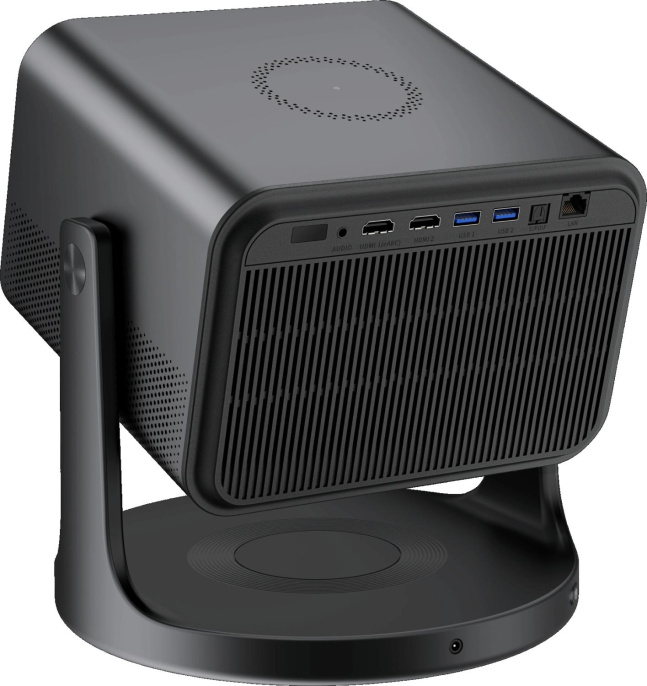 Проектор Hisense/ 65~300", Projector Triple-Chroma, 4K UHD, 25 000ч, 2500Лм, 4K@60Hz, 2K@240Hz, 2K@120Hz, VIDAA U9, 2х10Вт, Voice assistant, Bluetooth, WiFi, AirPlay 2, 2HDMI, 2USB, серебристый (C3)