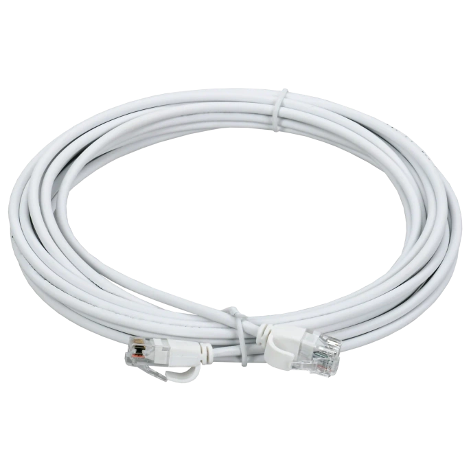 Коммутационный шнур PATCHWORK 77696034 RJ45/RJ45, U/UTP Кат.6, LSZH, белый, 15.0 м