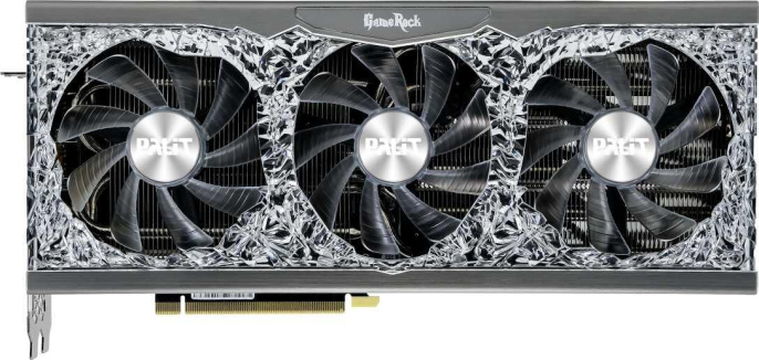 Видеокарта Palit NVIDIA GeForce RTX 3070 PA-RTX3070 GAMEROCK 8G V1 LHR 8ГБ GDDR6, LHR, Ret [ne63070019p2-1040g]
