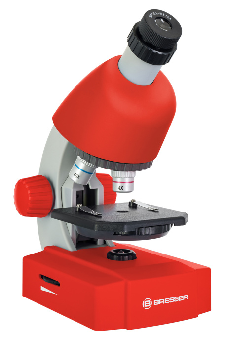 Микроскоп Bresser Junior 40x-640x, красный