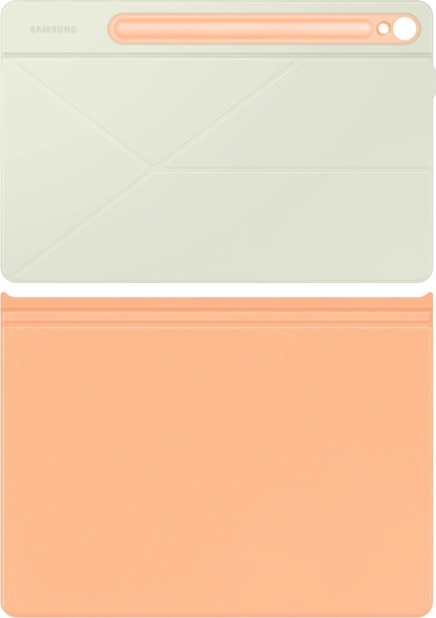 Чехол для планшета Samsung Smart Book Cover, для  Samsung Galaxy Tab S9/S9 FE/S10 FE/S10 Lite, оранжевый [ef-bx710poegru]